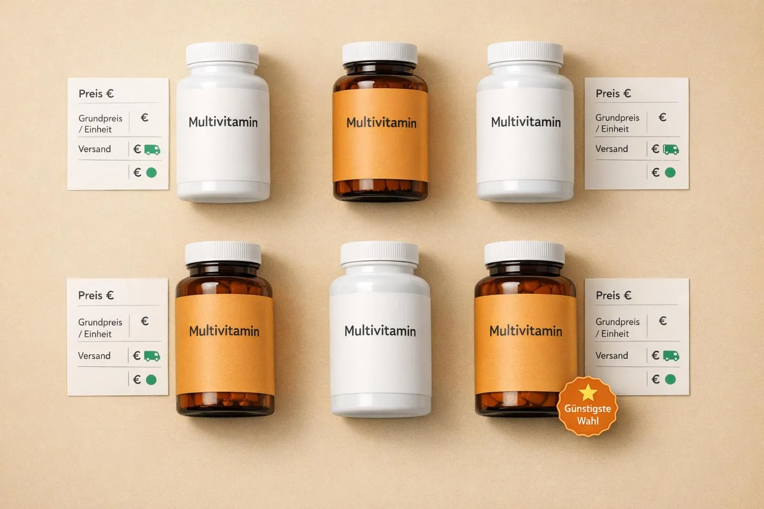 Multivitamin Preisvergleich 2026: Günstigste Angebote